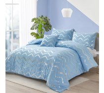 Menghomeus gultasveļa komplekts Queen Size Metallic Print Glitter Cute Shiny Ziemassvētku gultasveļa pusaudžiem meitenēm bērniem sievietēm 4 gabali (2 spilvendrānas, 1 dekoratīvs