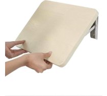 Mazs sienas saliekamais izvelkamais galds ar lapām Koka peldošais plaukts Datorgalds darbagalds Piekaramais sienas nodalījums DIY grāmatu plaukts Biroja plaukti (50 * 31cm/20 * 12 collas)