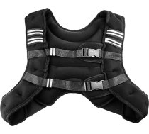 Svara veste spēka treniņiem, 5 kg ar atstarojošām strīpām, kompakta un skriešanas veste vīriešiem un sievietēm, piemērota krusttreniņiem, spēka treniņiem, vingrošanai un sporta zālei, ērta un ar atbilstošu svaru.