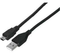 Gembird CCP-USB2-AM5P-6 kabelis (USB M - Mini USB M; 1,8 m; melna krāsa) / N/A