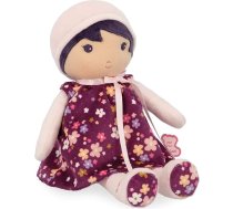 KALOO – Tendresse – Mana pirmā violeta auduma lelle – auduma lelle, 32 cm – kleita ar ziedu rakstu – noņemamas biksītes – skaista dāvanu kaste un personalizēta lenta – piemērota no dzimšanas brīža K20002