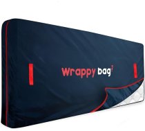 WRAPPYBAG Oksfordas poliestera ūdensnecaurlaidīgs matrača pārvalks - uzglabāšanas soma ar 4 rokturiem - ideāli piemērots pārcelšanās, uzglabāšanas un transportēšanas vajadzībām - 90 x 200 cm