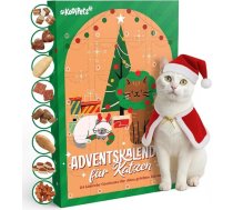 Kaķu adventes kalendārs 2025 - 24 kārumi - bez kviešu un glutēna - adventes kalendārs kaķiem ar 8 šķirnēm Cat Lovers