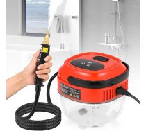 Moongiantgo Dampfreiniger Handgerät, Tvaika tīrītājs 2500W Dampfreiniger für Alles mit 6 Geschwindigkeiten,1.5L Tank,3.5Bar Hochdruck, 20S Schnellaufheizung, Handdampfreiniger für Hausgebrauch (Orange)