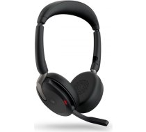 Bezvadu austiņas evolve2 65 flex ms stereo melnas usb-a