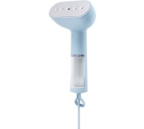 Steamery Ferro da stiro a vapore Cirrus Core, 1350W, Emissione vapore 21g/min, Pronto in 15 Secondi,Tecnologia Dry Steam, Anello per appenderlo, Serbatoio trasparente, Portatile (Blau)