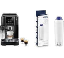 De'Longhi Magnifica Start ECAM222.60.BG Pilnībā automātisks kafijas automāts ar LatteCrema piena sistēmu + oriģināls ūdens filtrs DLSC002