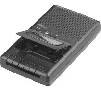 auvisio kasešu magnetofons: Mobilais kasešu atskaņotājs un USB digitalizators, skaļrunis un mikrofons (kasešu magnetofons, kasešu digitalizators, dators)