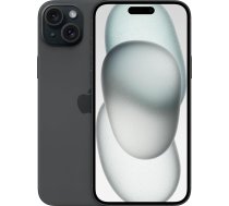Apple iPhone 15 Plus (128 GB) - Melns (Atjaunots)