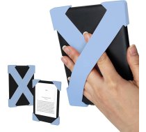 Strapsicle rokas siksna Kindle un Kobo ierīcēm - piemērota Kindle Basic Gen 11 un 12, Kobo Nia - 2 pakešu viegls rokturis - mazs - Bondi Blue