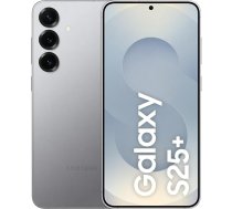 Samsung Galaxy S25+ AI viedtālrunis ar Galaxy AI, bez līguma, mobilais tālrunis ar Android, 12 GB RAM, 512 GB atmiņa, 50 MP kamera, sudraba krāsā, 3 gadu ražotāja garantija [Tikai Amazon]