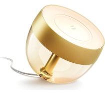 Philips Hue White & Colour Ambiance Iris galda lampa, zelta krāsā, 520 lm, ar iespēju regulēt apgaismojumu, 16 miljoni krāsu, kontrolējama ar lietotni, saderīga ar Amazon Alexa (Echo, Echo Dot)