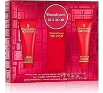 Elizabeth Arden Red Door trīs smaržu komplekts, smaržas sievietēm, dāvana sievietēm, ziedu aromāts, elegantas un elegantas smaržas