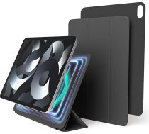 elago Magnetic Folio apvalks iPad Air 11(M3, M2, M4)/5. paaudzes/4. paaudzes/Pro 11 - aizmugurējo paneli var piestiprināt pie metāla materiāliem, saderīgs ar Apple Pencil, plāns dizains (tumši pelēks)