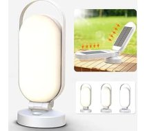LED kempinga lampa uzlādējama 5000 mAh akumulatora saules kempinga gaisma āra saliekama ūdensizturīga piekarināmā kempinga laterna piederumu aprīkojums Akumulatora lampas teltij, aptumšošanai, avārijas situācijām