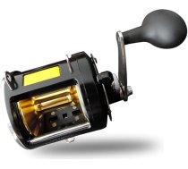 BlissfulAbode Round Baitcasting Reel Makšķerēšanas spole 3.4: 1 pārnesumu attiecība 8+1BB nerūsējošā tērauda jūras zvejas gultņi ar oglekļa šķiedras bremžu diskiem un 25 kg vilkšanas spēks
