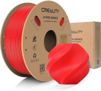 Creality PLA filaments Hyper PLA 1,75 mm filaments 3D printeriem, ātrums 30–600 mm/s, izmēru precizitāte +/- 0,02 mm, saderīgs ar lielāko daļu 3D printeru, 1 kg, sarkans