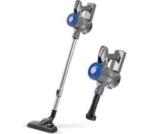 CLEANmaxx AeroTec 400 akumulatora putekļsūcējs | Bezvadu 2-in-1 grīdas un rokas putekļsūcējs | Bez maisiņa un ar jaudīgu 400 vatu motoru | 35 minūšu darbības laiks | Komplektā ietilpst EPA-11 filtrs un sienas kronšteins