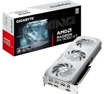 Gigabyte spēļu grafiskā karte Radeon RX 9060 XT OC Ice 16G - 16GB GDDR6, 256bit, PCI-E 5.0, 3320 MHz Core Clock, 2 x DisplayPort, 1 x HDMI, GV-R906XGAMINGOCICE-16GD