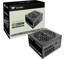 Thermaltake Toughpower XT 1200W | ATX 3.1 barošanas bloks | 80 Plus Gold | PCIe 5.1 | 12V-2x6 | Full Modular | Smart Zero Fan | Ļoti kluss 120 mm hidrauliskais gultņu ventilators | Black