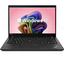 Lenovo Thinkpad T14 Gen 2 biznesa klēpjdators, 14 collu FHD (1920 x 1080), Intel Core i5-1135G7, 16 GB RAM, 512 GB SSD, QWERTY tastatūra, Windows 11 Pro (atjaunots)