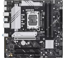 ASUS Prime B760M-A II-CSM mATX pamatplate (LGA 1700, DDR5, PCIe 5.0, divi M.2 slots, Realtek 2,5 Gb Ethernet, DisplayPort, HDMI, SATA 6 Gb/s, USB 10 Gb/s Type-A, USB 5 Gb/s Type-C, Aura Sync)