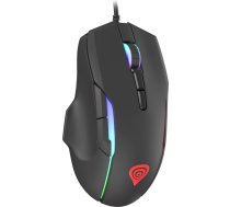 Genesis Xenon 220 G2 vadu spД“Дјu pele Klusais klikЕЎД·is Optiskais sensors lД«dz 12800 DPI RGB apgaismojums 7 programmД“jamas pogas 1000Hz makro funkcija IebЕ«vД“ta atmiЕ†a PTFE Glider USB