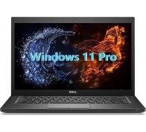 DELL Latitude 7490 biznesa klēpjdators, 14 collu FHD (1920x1080), Intel Core i5-8350U, 8 GB RAM, 256 GB SSD, ASV QWERTY tastatūra, Windows 11 Pro (atjaunots)