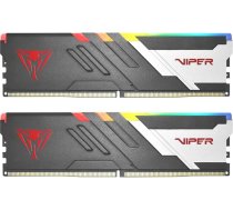 Patriot Viper Viper Venom RGB DDR5 64GB (2 x 32GB) 5600MHz UDIMM galddatora spēļu atmiņas komplekts - PVVR564G560C40K