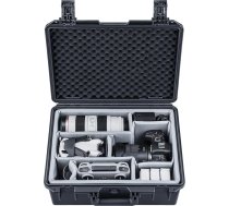Lykus PVC1 ūdensnecaurlaidīgs futrālis ar polsterētām starpsienām kamerām, objektīviem, diviem DJI Mavic/Air/Mini droniem