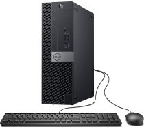 DELL Optiplex 7050 SFF galddators, Intel Core i5-6500, 16 GB RAM, 256 GB SSD, WiFi, Bluetooth, ASV tastatūra, Windows 11 Pro (atjaunots)
