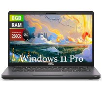 Dell Latitude 5400 biznesa klēpjdators, 14" FHD (1920x1080), Intel Core i5-8350 1.7GHz, 8GB DDR4 RAM, 256GB SSD, ASV izkārtojums, Windows 11 Pro (atjaunots)