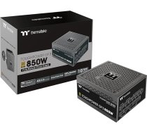 Thermaltake Toughpower GF3 850W | PC ATX 3.0 baroЕЎanas bloks | PCIe Gen 5.0 | 80-Plus Gold | PilnД«bДЃ modulДЃrs | Klusais 140 ventilators | ES sertifikДЃts