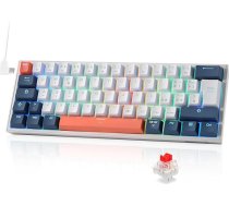 Redragon K617 Fizz 60% Wired RGB spēļu tastatūras tastatūras izkārtojums Italiano QWERTY