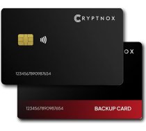 Īpaši drošs kriptogrāfijas aparatūras maki (2 gab.) - aukstā glabāšana Bitcoin, Ethereum, NFT un citiem - biometriskā savienošana un šifrēts NFC pieskāriens, lai parakstītu