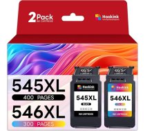 PG-545XL CL-546XL Multipack 545 XL 546 XL kasetnes, kas saderīgas ar Canon 545 546 kasetnēm, kas saderīgas ar Canon Pixma TS3350 TS3355 TS3350 TS3450 TS3150 MX495 kasetnēm (melna, krāsaina)