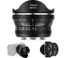 7artisans 6mm F2.0 priekš Fuji X-Mount APS-C Fisheye Ultra platleņķa kameras objektīvs Manuālā fokusēšana 220° platleņķis priekš Fujifilm X-Mount Fuji X-H/T/T30/S/E
