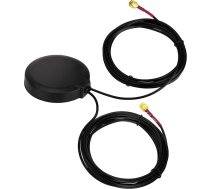 Superbat 4G LTE MIMO antena Dual Band Waterproof Adhesive Mount Omnidirectional SMA Connector Antenna ar 3 m RG174 kabeli Verizon AT&T T-Mobile 4G LTE Router Cellular Gateway Modem Wireless Router