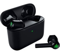Razer Hammerhead True Wireless X – bezvadu austiņas (austiņas, kas ievietojamas ausīs, ārkārtīgi zema latence, mobilā lietotne, 13 mm skaļruņi, Bluetooth 5.2 ar automātisko savienošanu, Google Fast Pair, uzlādes kārbiņa) Melna