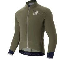 Rockbros Velosipēdu jaka YDWT014 ziemas flīsa divslāņu L izmērs - zaļa / Zaļa L