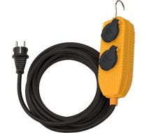 Brennenstuhl pagarināšanas kabelis ar Powerblock IP54 (4 virzienu pagarinājums, ārējais sadalītājs ar 10 m kabeli)