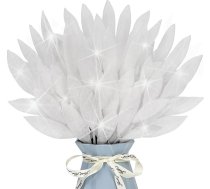 Mākslīgās Glitter Leaves 35cm Mākslīgie augi Zari Lapas Ziemassvētku eglīte Glitter Fillers Sprays Ziemassvētku vainags Vainags Garland DIY amatniecības Mājas Holiday Arrangement