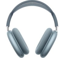 Apple AirPods Max 2 bezvadu austiņas uz ausīm, aktīva trokšņu slāpēšana, adaptīva audio funkcija, personalizēts 3D audio, tulkojums tiešraidē - zilas