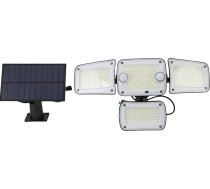 FTVOGUE Solar-Außenleuchte, Wasserdichte Bewegungsmelder-Sicherheitsleuchte, 270° Weitwinkel-Flutlicht für Hinterhof und Garage