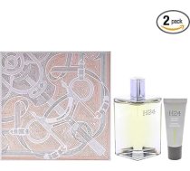 H24 by Hermes for Men - 2 gabalu dāvanu komplekts 3,3 oz EDP aerosols, 0,68 oz sejas mitrinošs krēms