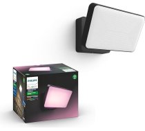 Philips Hue White and Color Ambiance LED prožektors Atklājiet, izmantošanai ārpus telpām, regulējams, līdz 16 miljoniem krāsu, vadāms ar lietotni, saderīgs ar Amazon Alexa (Echo, Echo Dot)