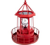 Landschaftslampe Rotierende Leuchtfeuer Solarbetriebene Dekoration Garten -Förmig B