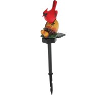 VALICLUD Solar Vogel Gartenleuchte Außen mit Erdspieß Solarbetrieben Langlebiges Material Warme Lichtatmosphäre Dekorative Gartendekoration