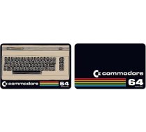 Logoshirt® Commodore I C64 I Maizes kaste I Brokastu dēlis I Kapāšanas dēlis I 23 x 14 cm I 2 komplekti I Var mazgāt trauku mazgājamā mašīnā un karstumizturīgs I Licencēts oriģināls dizains