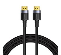 HDMI 2.0 kabelis 4K 60Hz 3D 18 Gbps 3m - melns